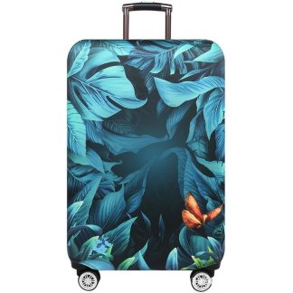 Forest Green Luggage Cover