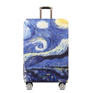 Starry Night Luggage Cover