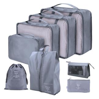 Grey Packing Cube 8pcs